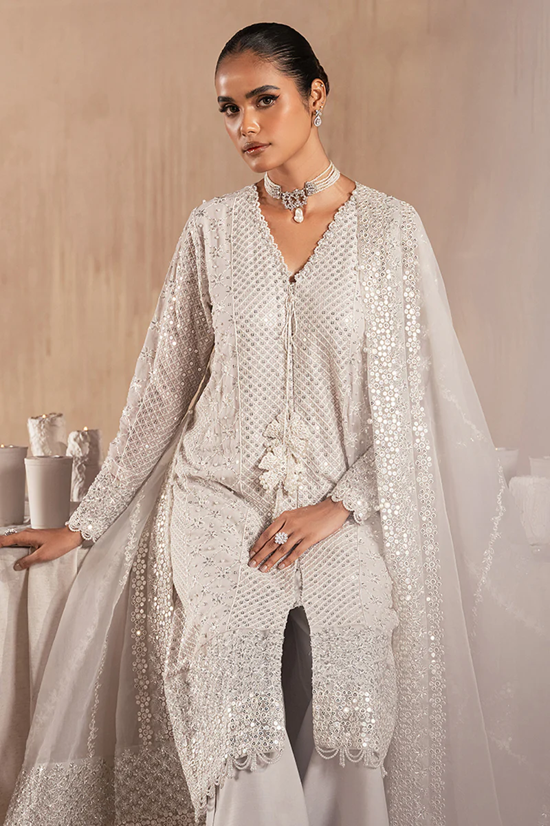 KASHISH-3PC CHIFFON EMBROIDERED PRET - Image 3