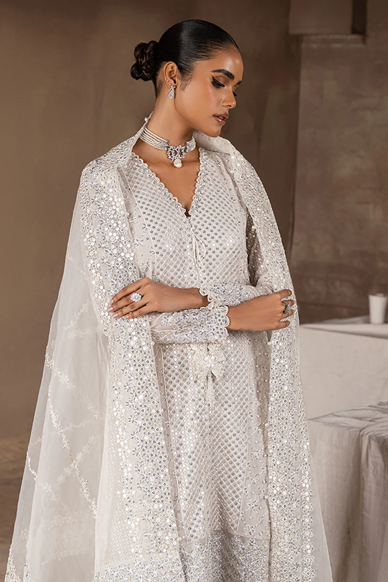 KASHISH-3PC CHIFFON EMBROIDERED PRET - Image 5