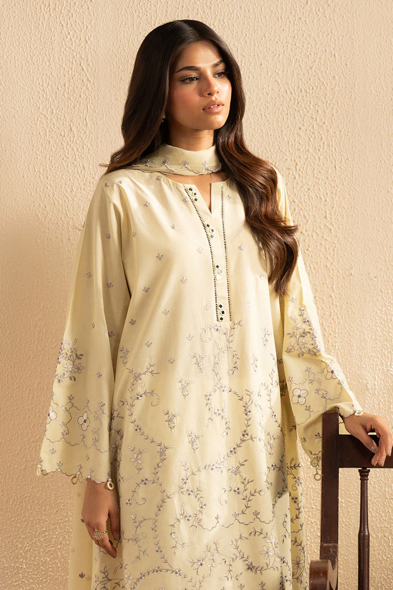 LEMON LIME-2PC (SHIRT & DUPATTA) - Image 4