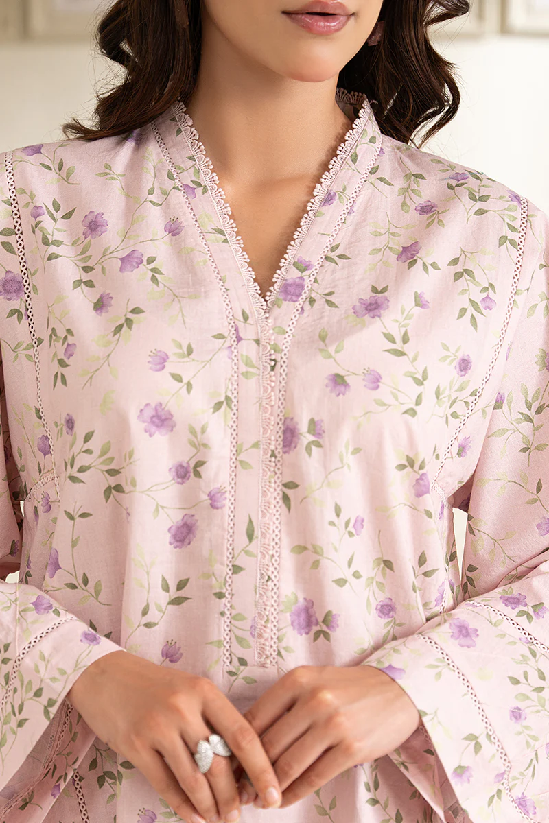 LILAC HAZE-2PC (SHIRT & TROUSER) - Image 2