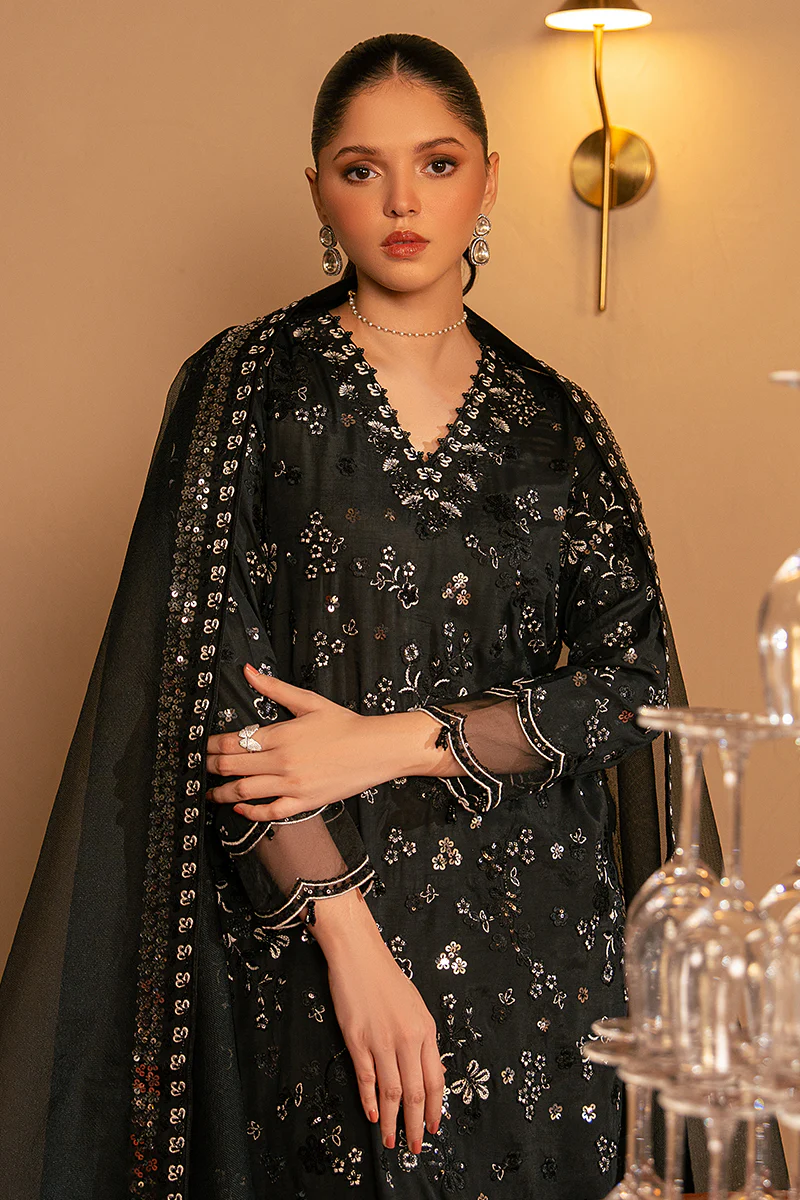 MIDNIGHT MUSE 2 PC (SHIRT & DUPATTA) - Image 8