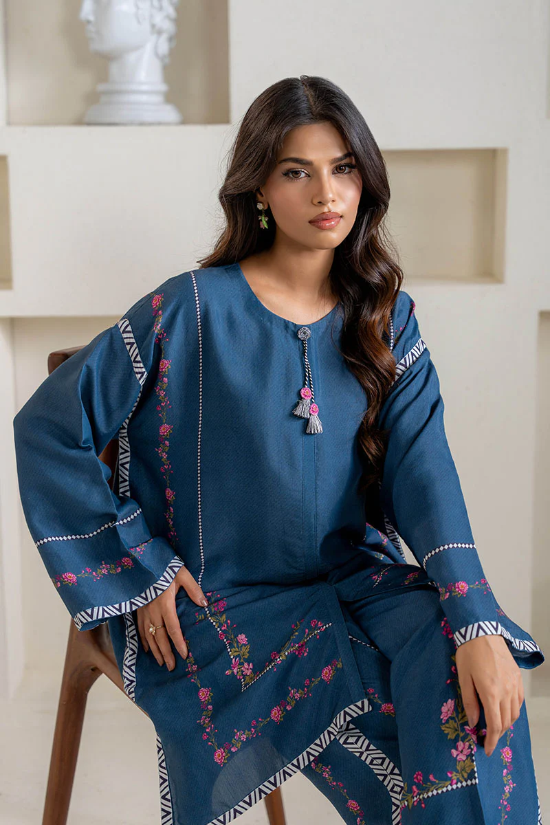 MIDNIGHT NAVY-2PC (SHIRT & TROUSER) - Image 3