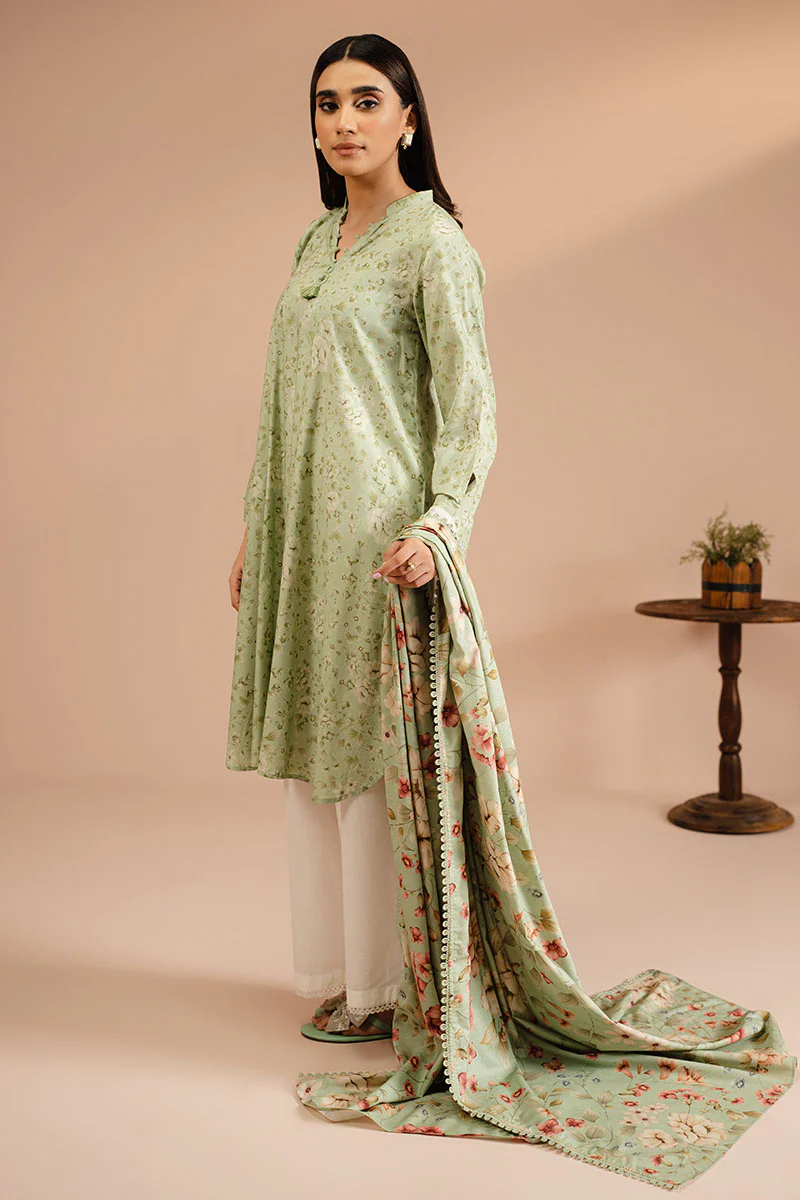 MINT FROST-2 PC (SHIRT & DUPATTA) - Image 6