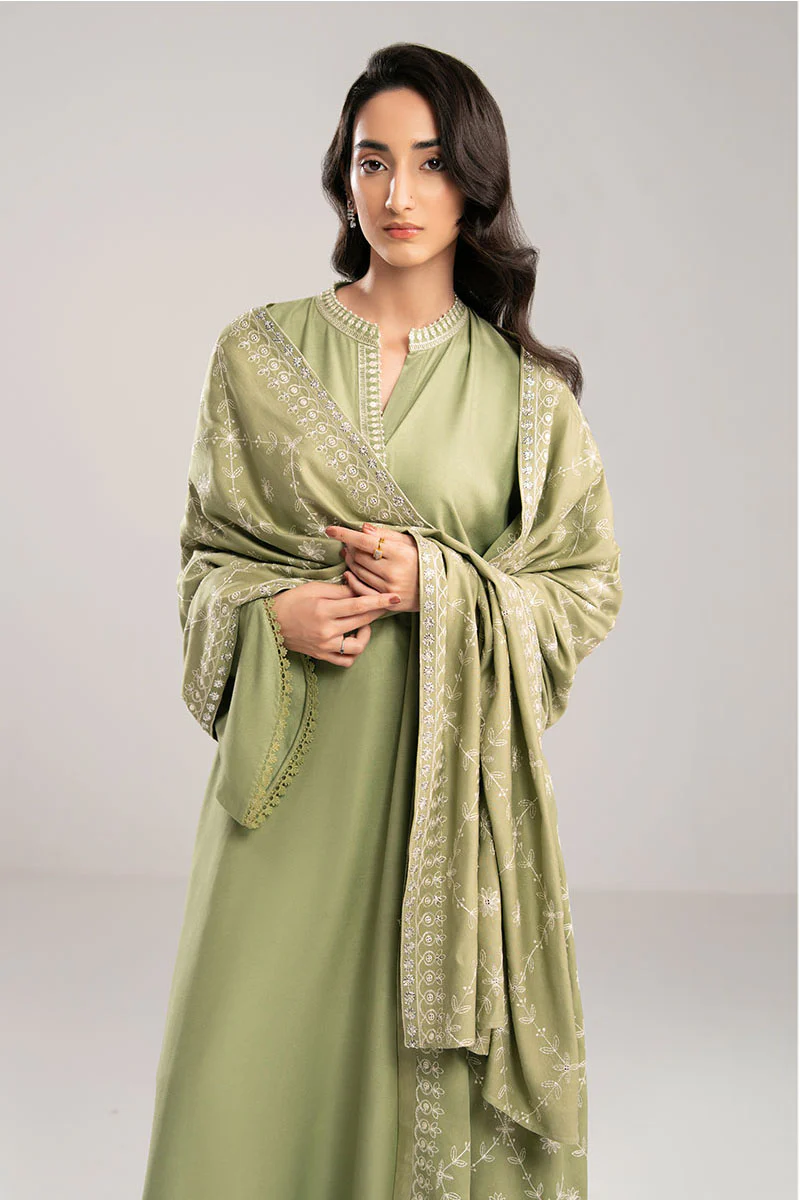 MINT STITCH-2PC(SHIRT & DUPPATA) - Image 3