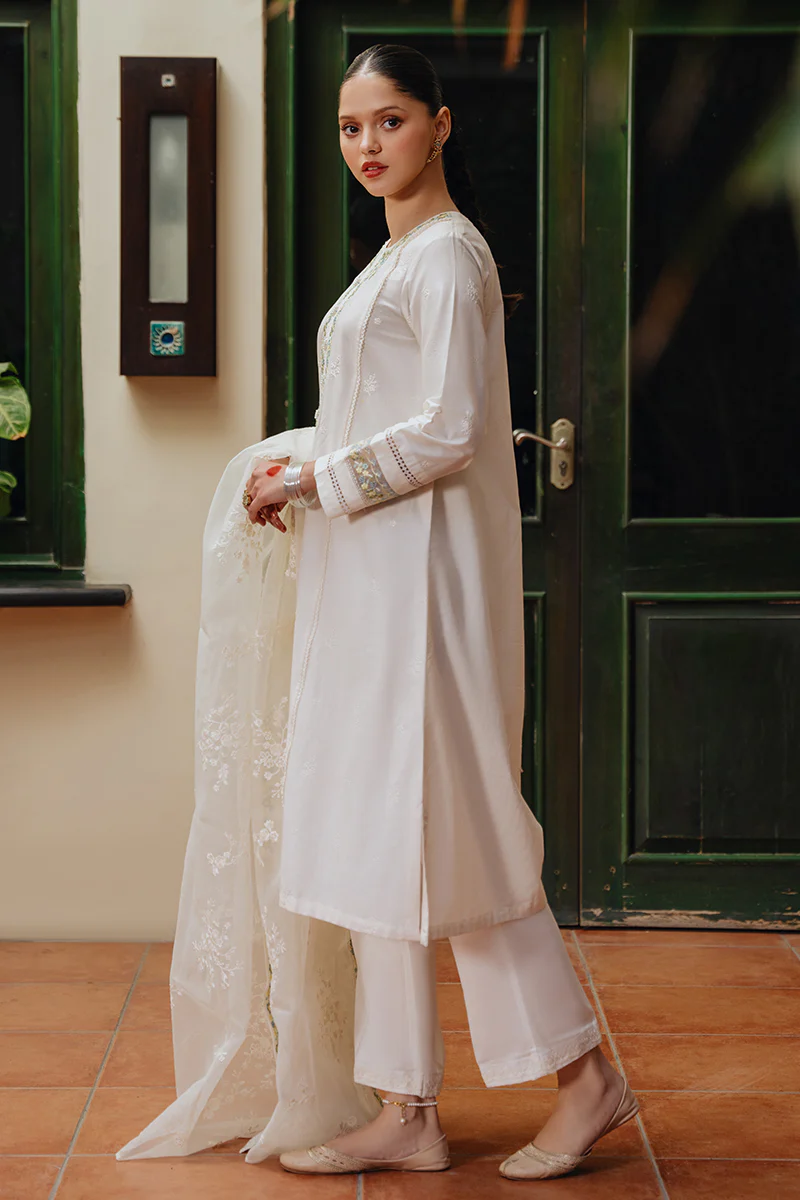 MOON FLOWER-2PC(SHIRT & DUPATTA) - Image 7