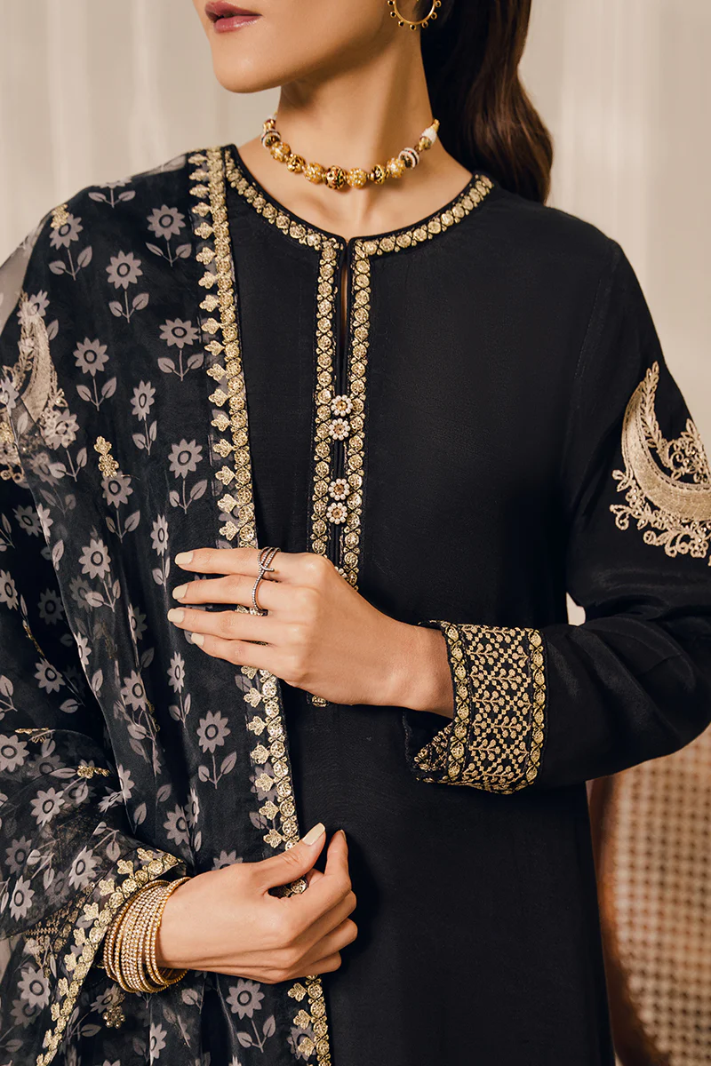 MOONSTRUCK-2 PIECE (SHIRT & DUPATTA) - Image 2