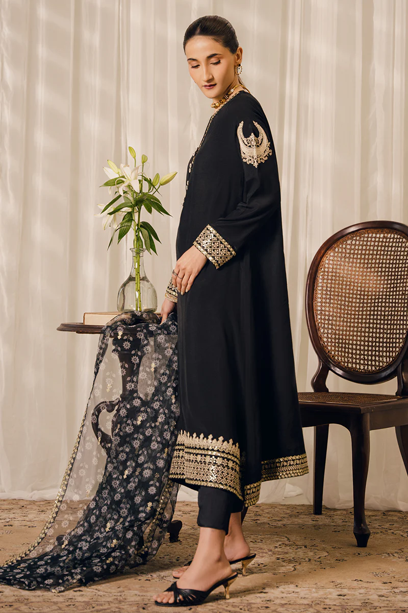 MOONSTRUCK-2 PIECE (SHIRT & DUPATTA) - Image 6