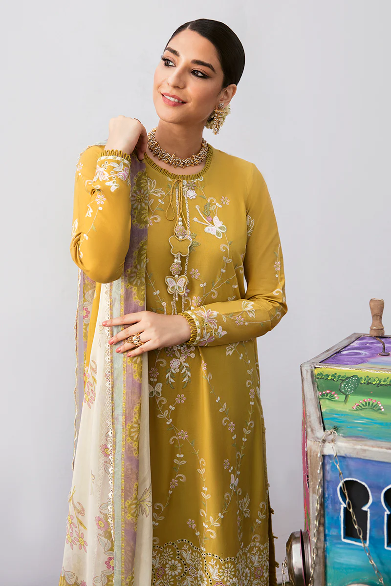 MOSS LILY-3PC (SHIRT, DUPATTA & TROUSER) - Image 2