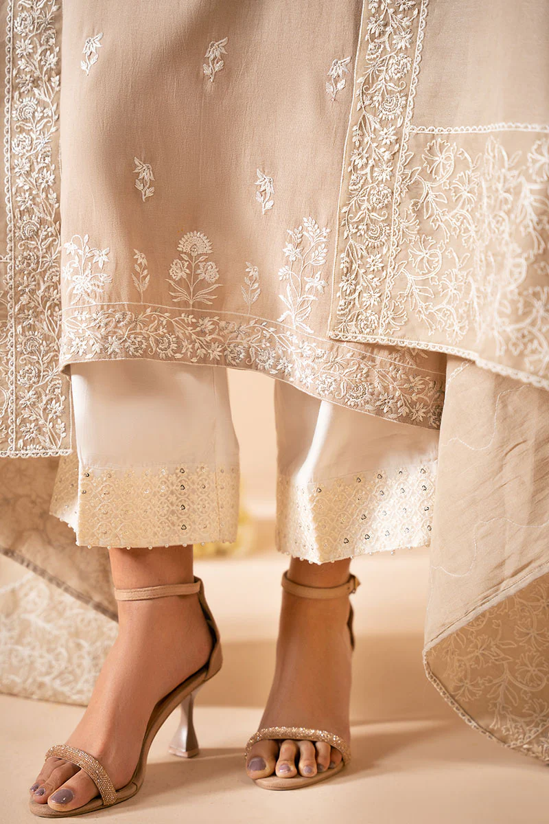 MUTED MIRAGE-2PC (SHIRT & DUPATTA) - Image 4