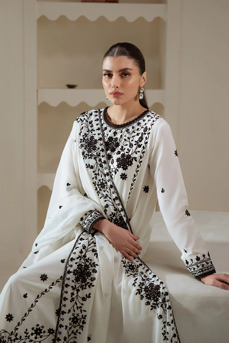 MYSTIC NOIR -2PC (SHIRT & DUPATTA)