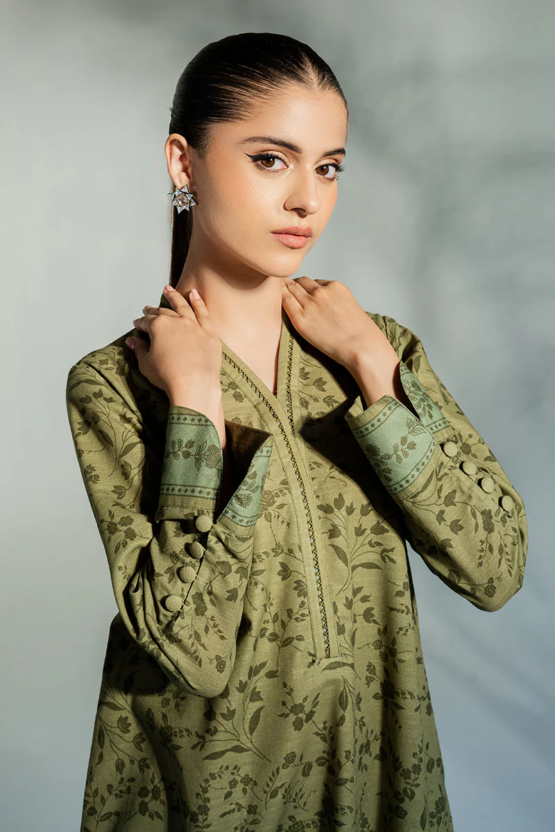 OLIVE DRAB-KHADDAR 1 PIECE - Image 6