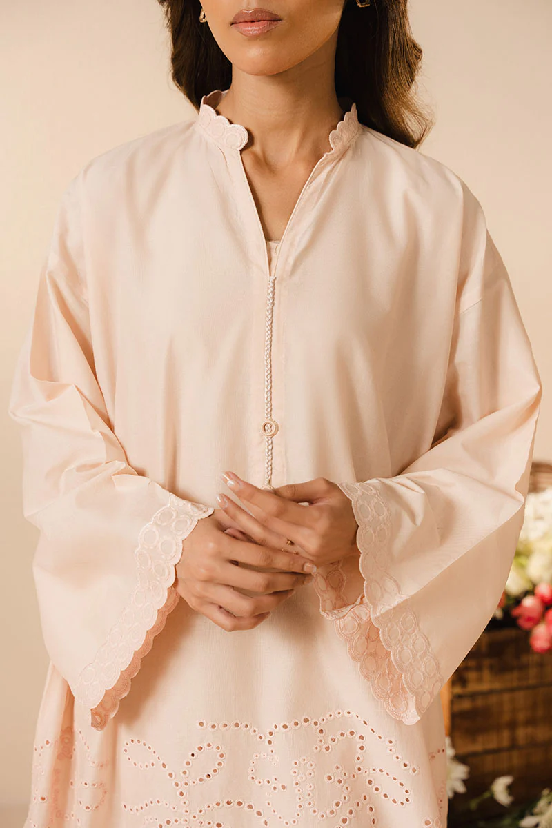 PEACH SUNSET-2PC (SHIRT & TROUSER) - Image 2