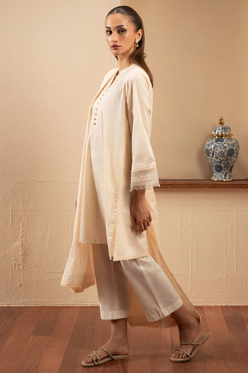 PEARL BLUSH-2PC (SHIRT & DUPATTA) - Image 3