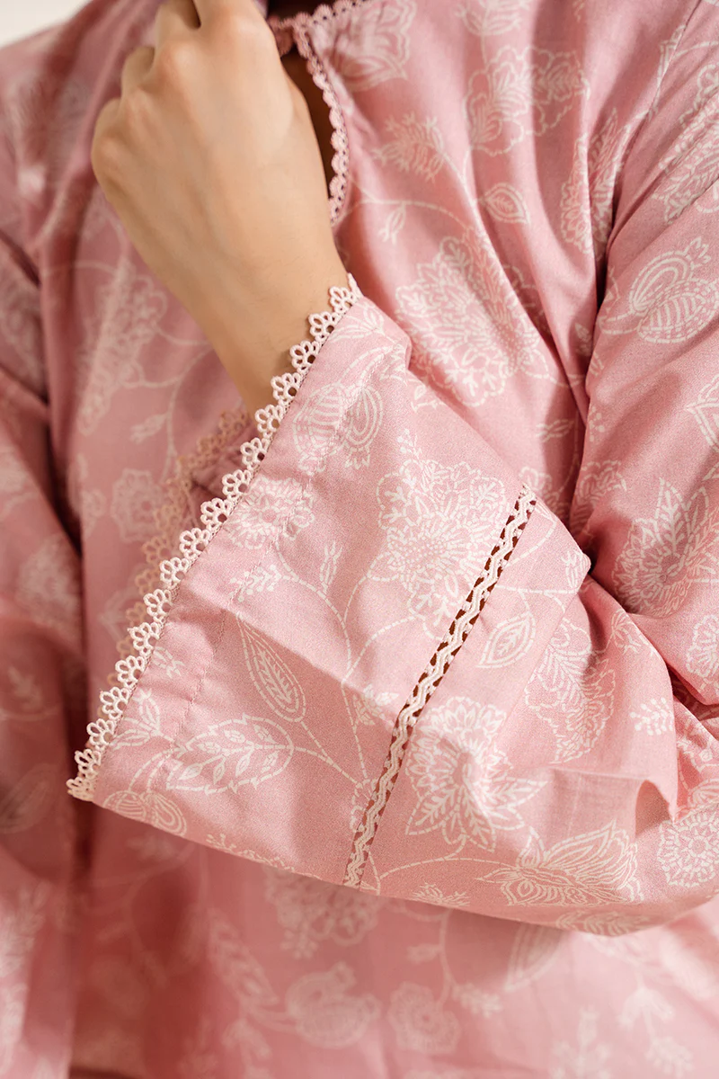 PINK GLAZE-2 PC (SHIRT & DUPATTA) - Image 2