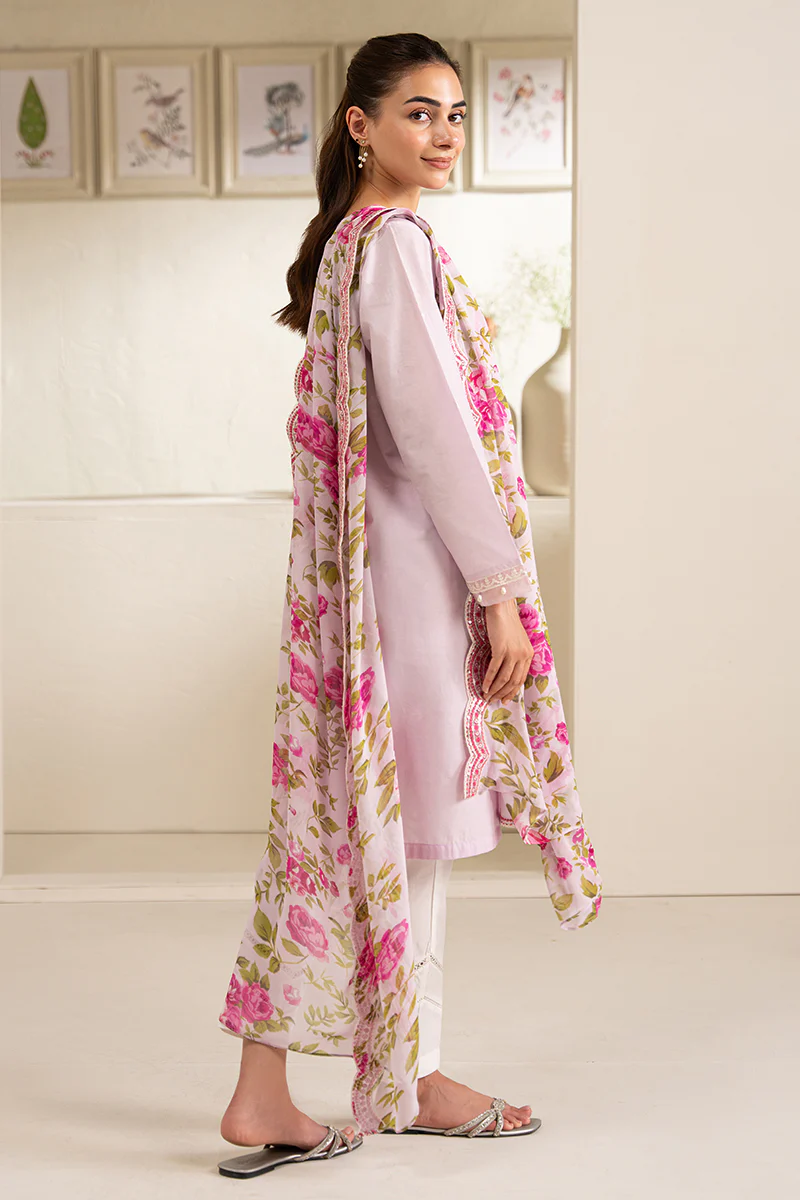 PINK TINT-2PC (SHIRT & DUPATTA) - Image 4