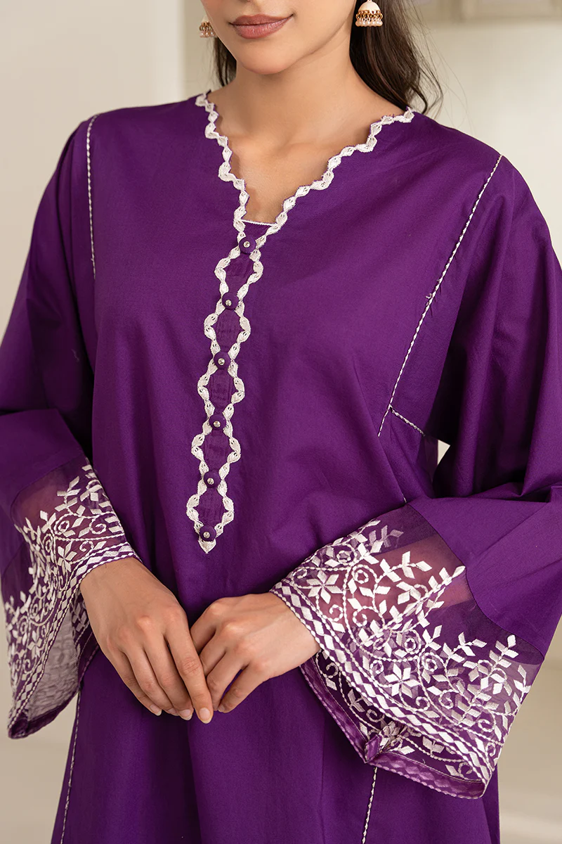 PURPLE HAZE EMBROIDERED SHIRT - Image 2