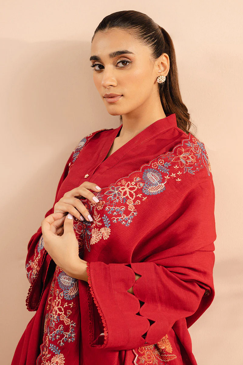 RADIANT ROSE-2 PC (SHIRT & DUPATTA) - Image 6