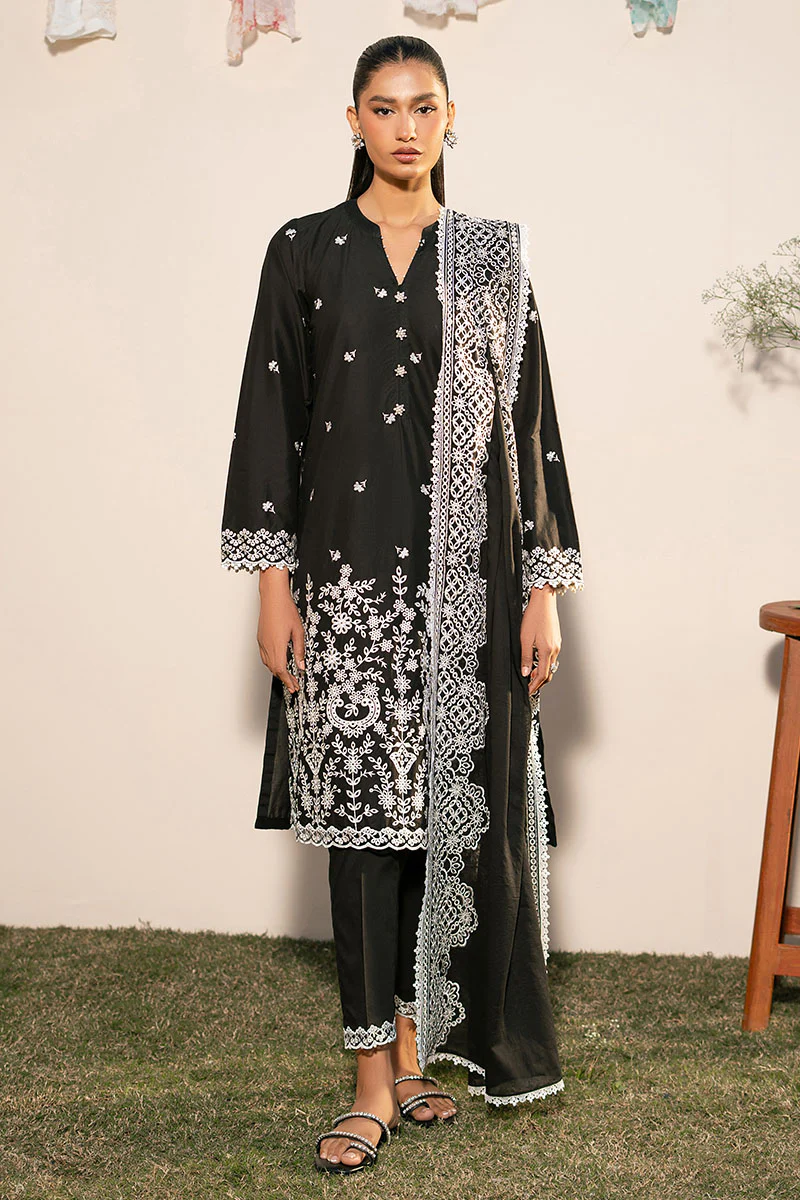 RAVEN GRACE-3PC (SHIRT, TROUSER & DUPATTA)