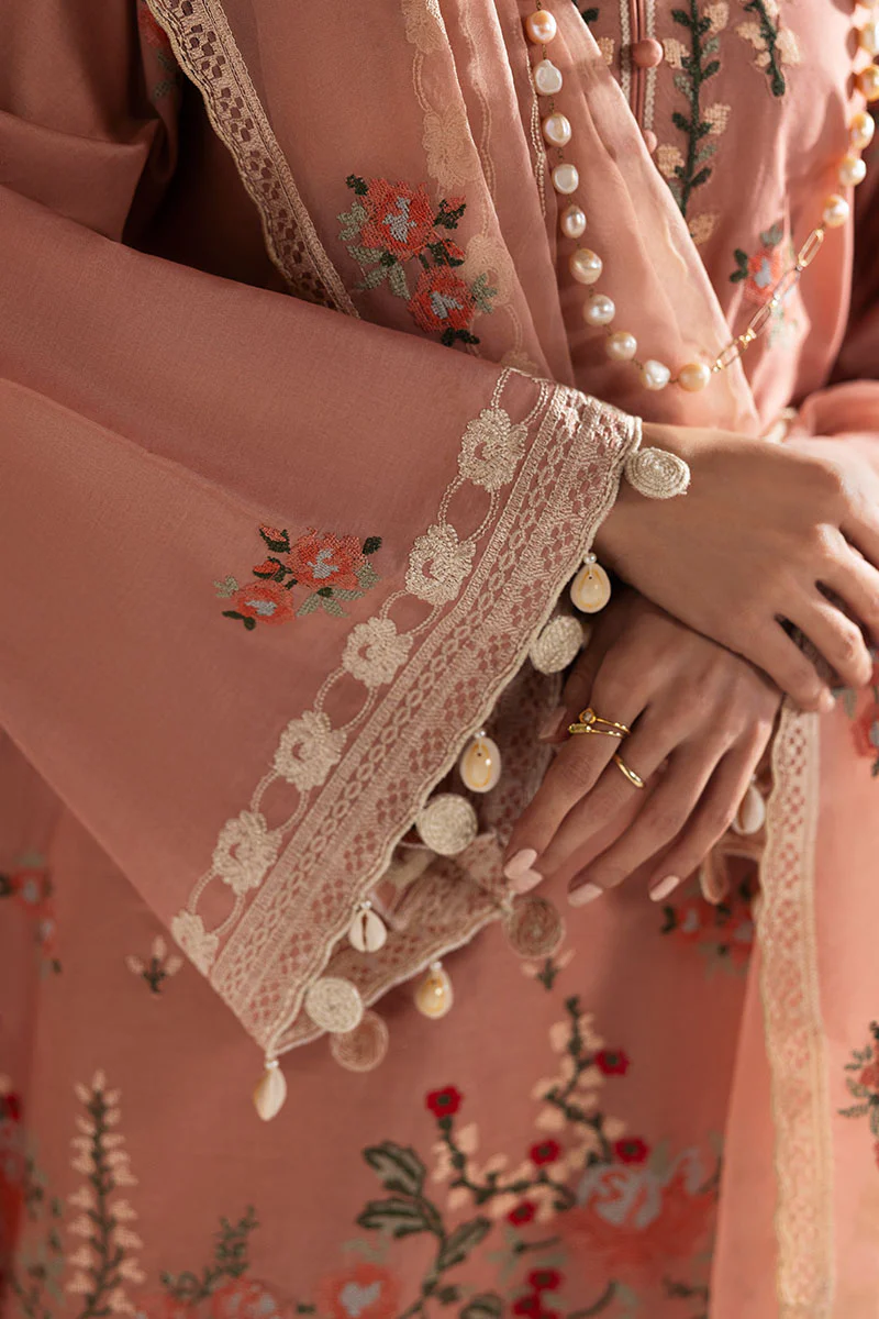 ROSE QUARTZ-3PC (SHIRT, TROUSER & DUPATTA) - Image 2