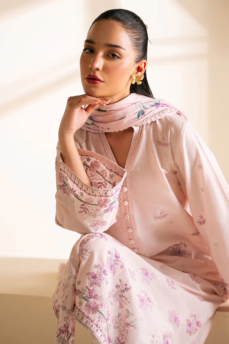 ROSEATE BLUSH-2 PC (SHIRT & DUPATTA) - Image 4