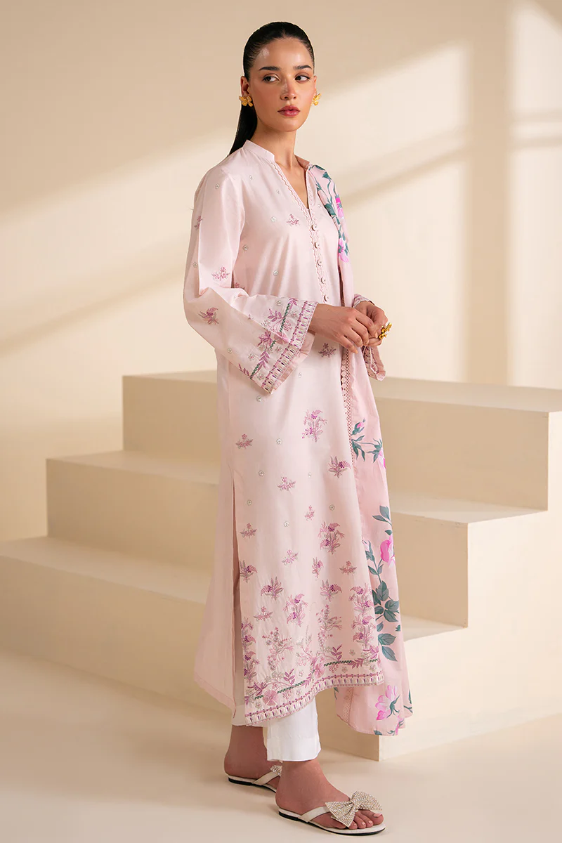 ROSEATE BLUSH-2 PC (SHIRT & DUPATTA) - Image 8