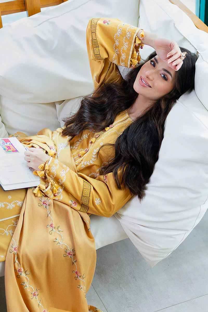 ROSETTE BLISS-3PC (SHIRT, TROUSER & DUPATTA) - Image 4