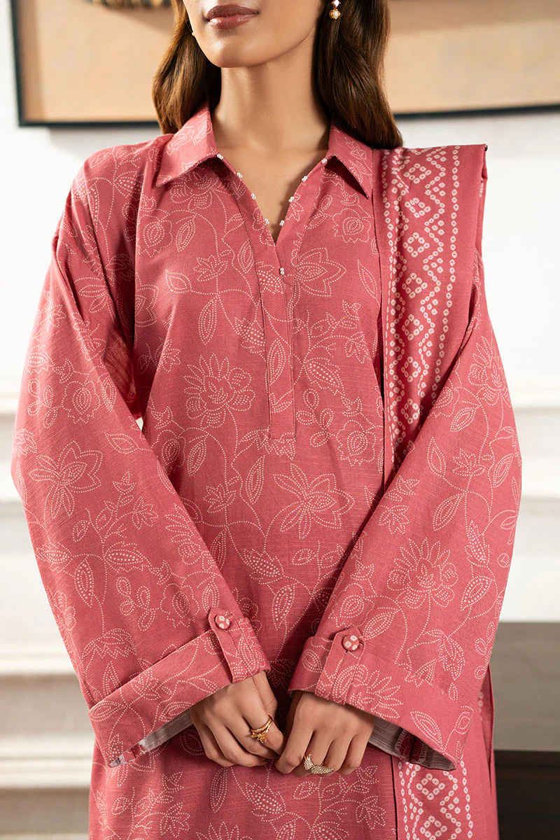 ROSY DUSK-3PC (SHIRT,TROUSER & DUPPATA) - Image 2