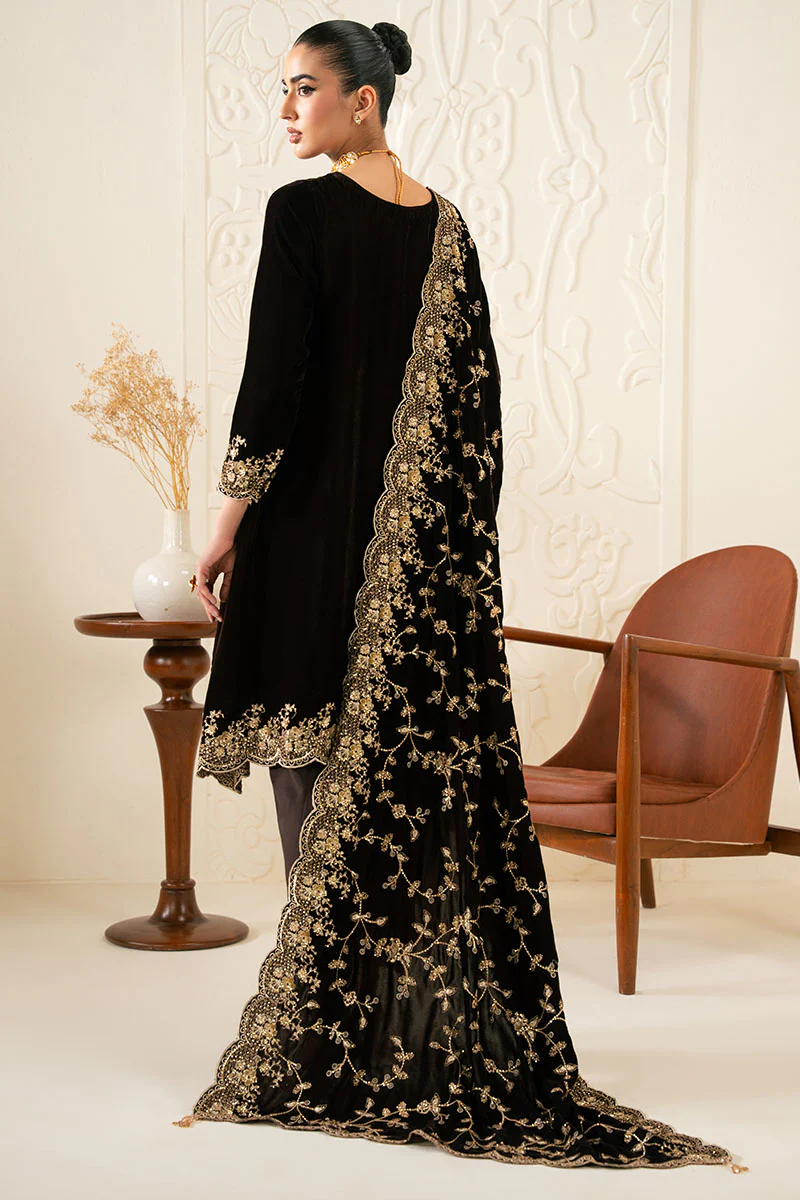 RUSTIC RADIANCE-3PC (SHIRT, TROUSER & DUPATTA) - Image 6