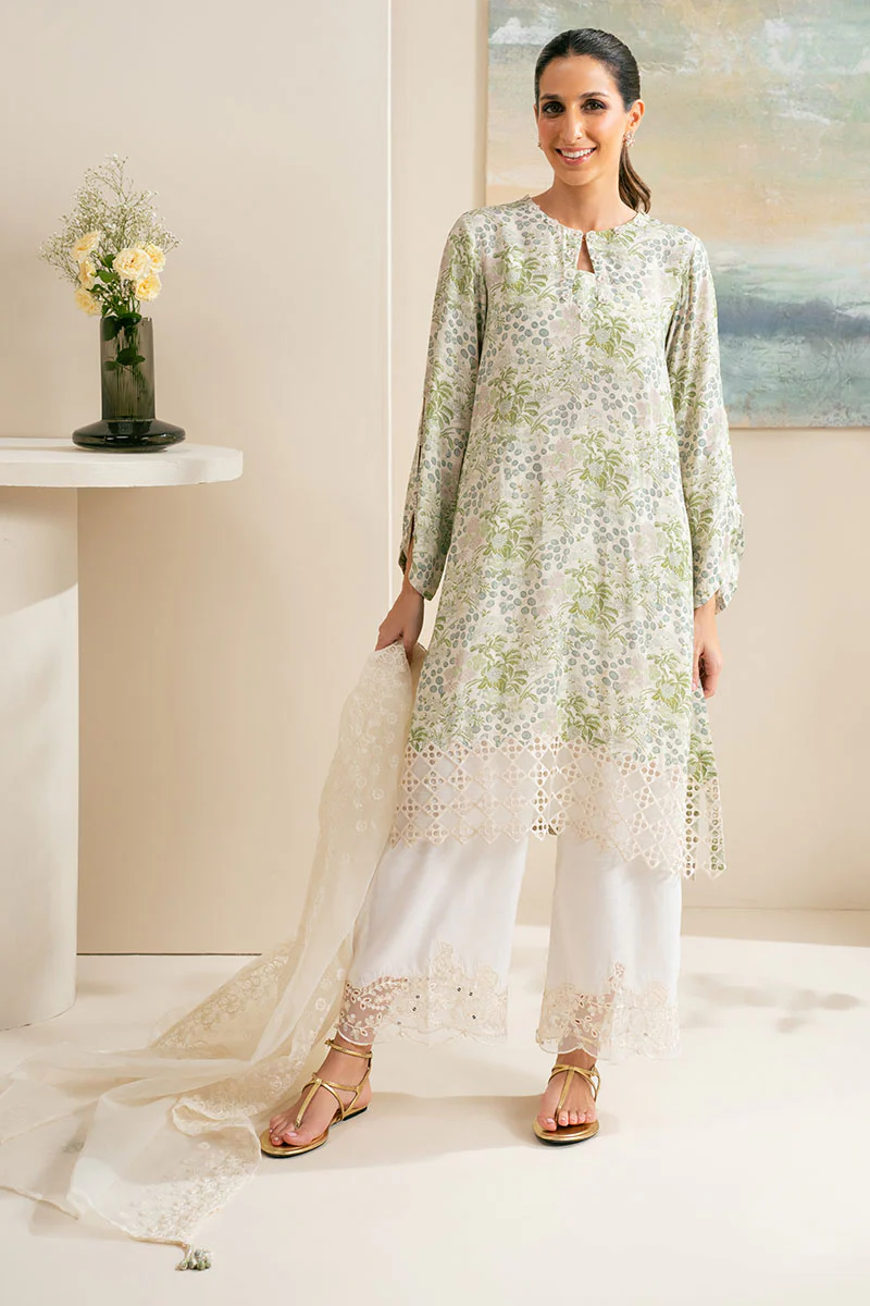 SAGE MEADOW-2PC (SHIRT & DUPATTA)