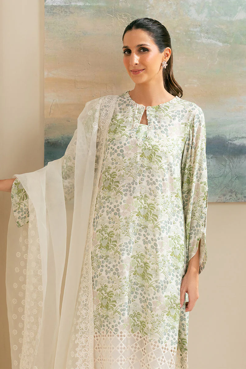 SAGE MEADOW-2PC (SHIRT & DUPATTA) - Image 3