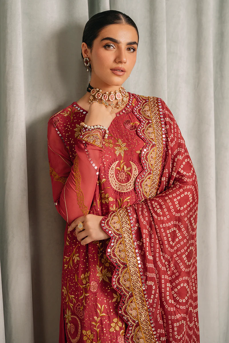 SCARLET-2PC (SHIRT & DUPATTA) - Image 2