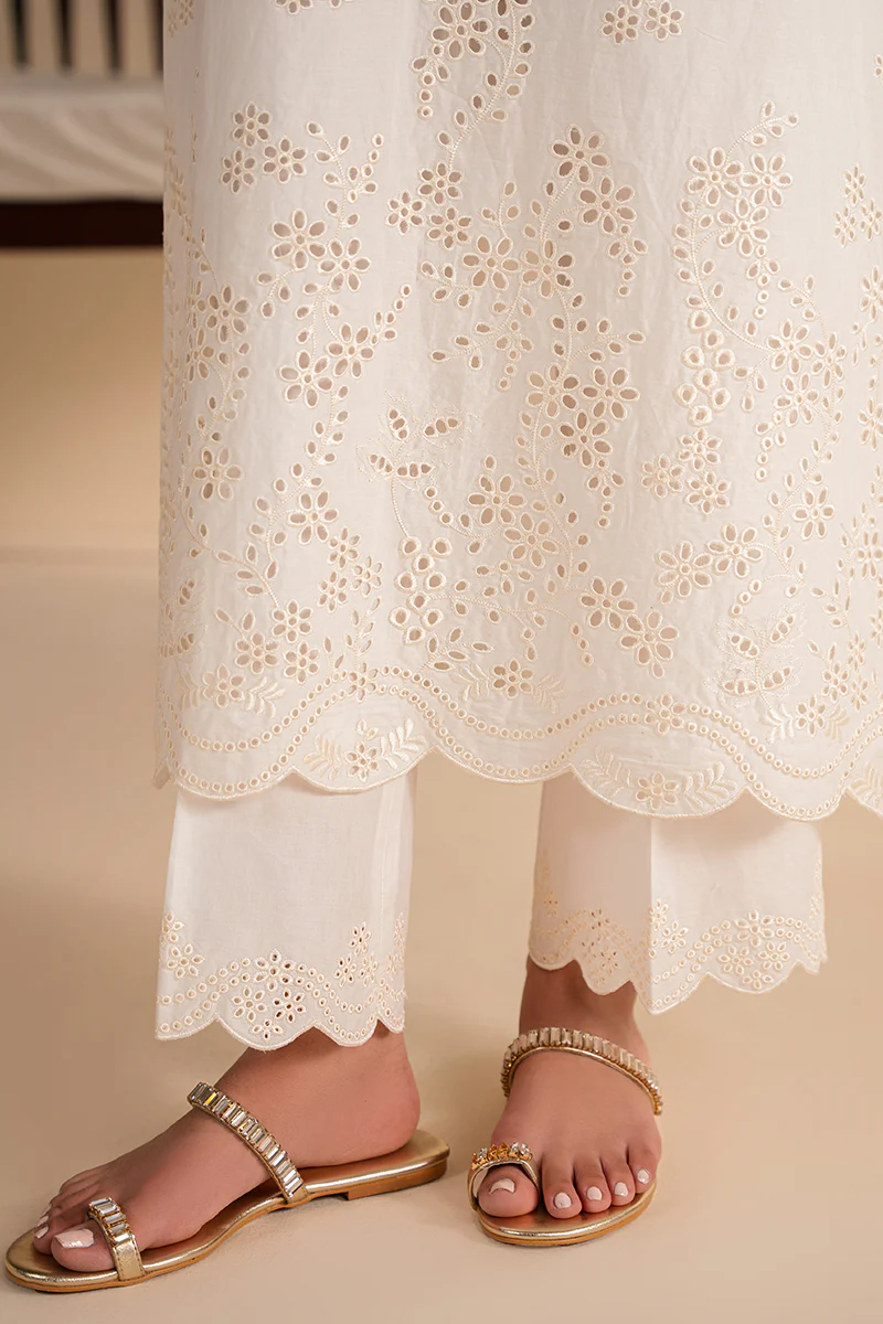 SERENE DEW CHIKANKARI SHIRT - Image 3