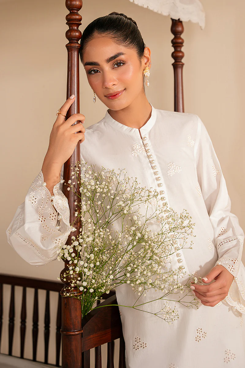 SERENE DEW CHIKANKARI SHIRT - Image 4