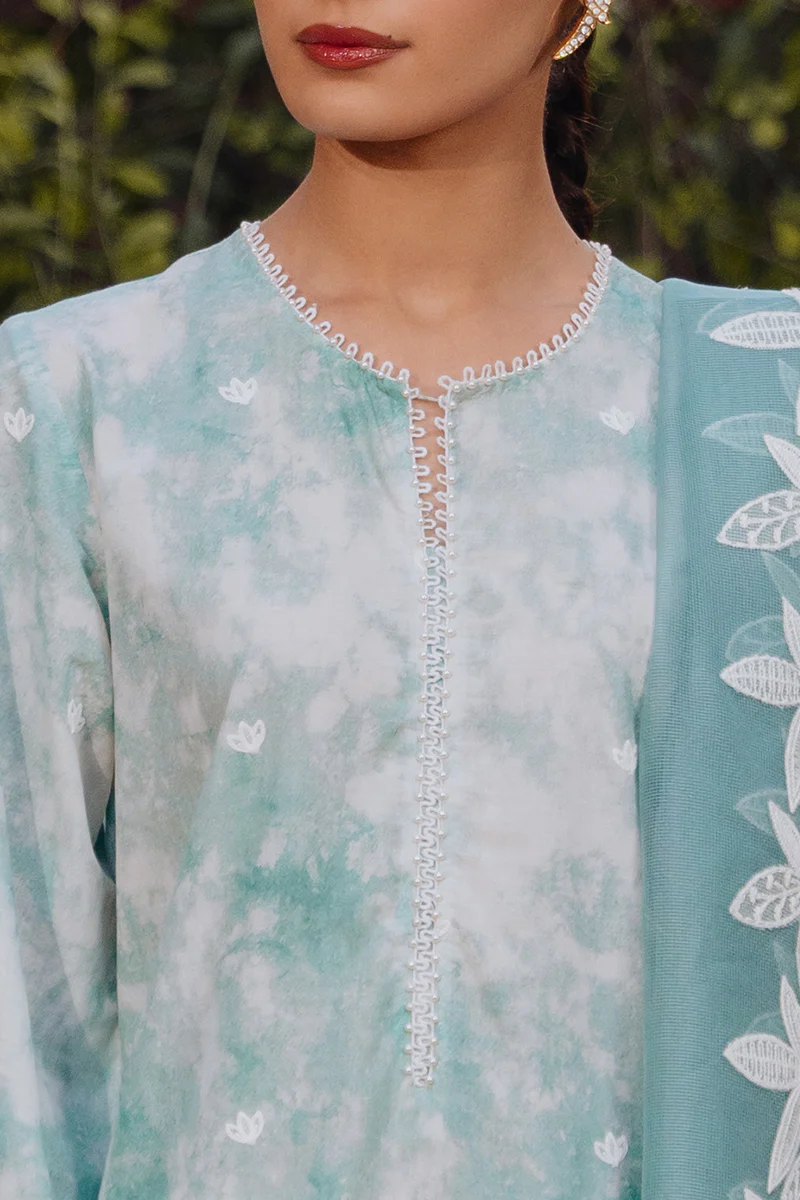 SKY WAY-2 PIECE (SHIRT & DUPATTA) - Image 2