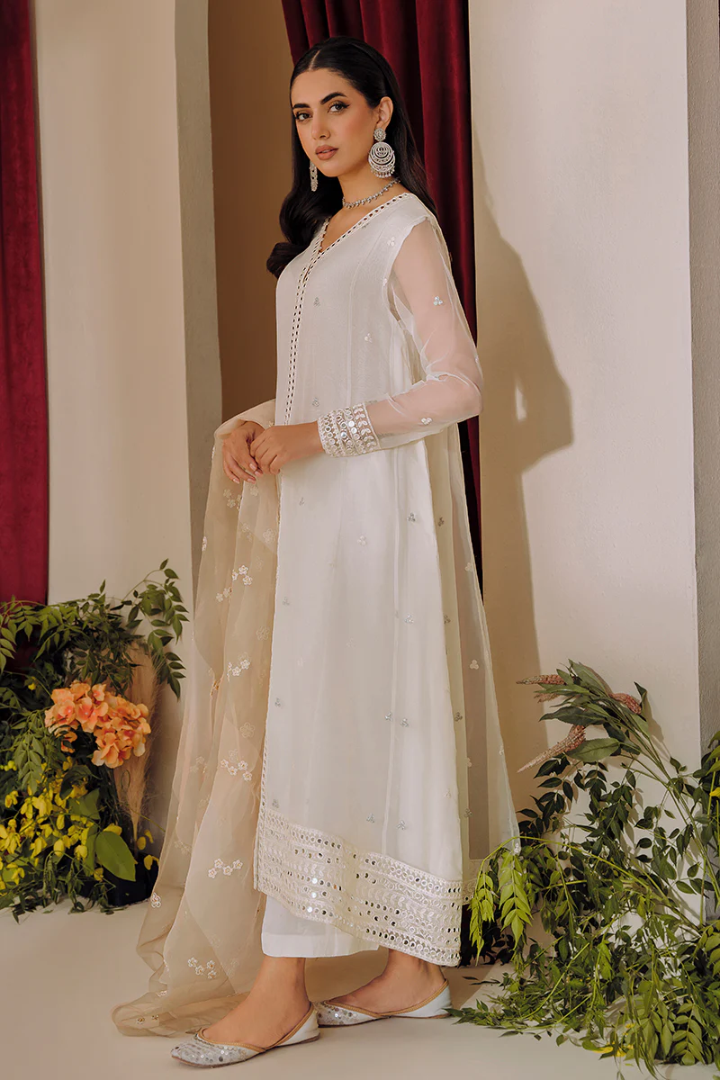 SNOW FOREST-2PC (SHIRT & DUPATTA) - Image 2