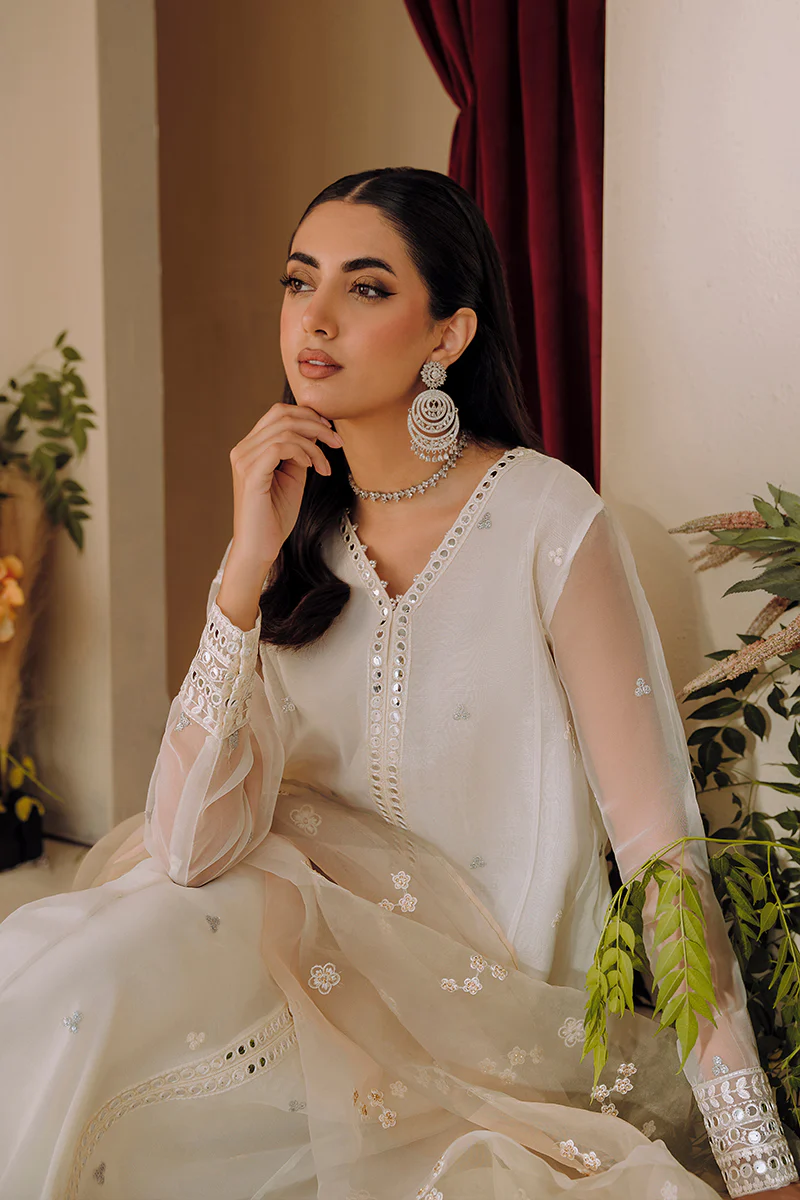 SNOW FOREST-2PC (SHIRT & DUPATTA) - Image 5