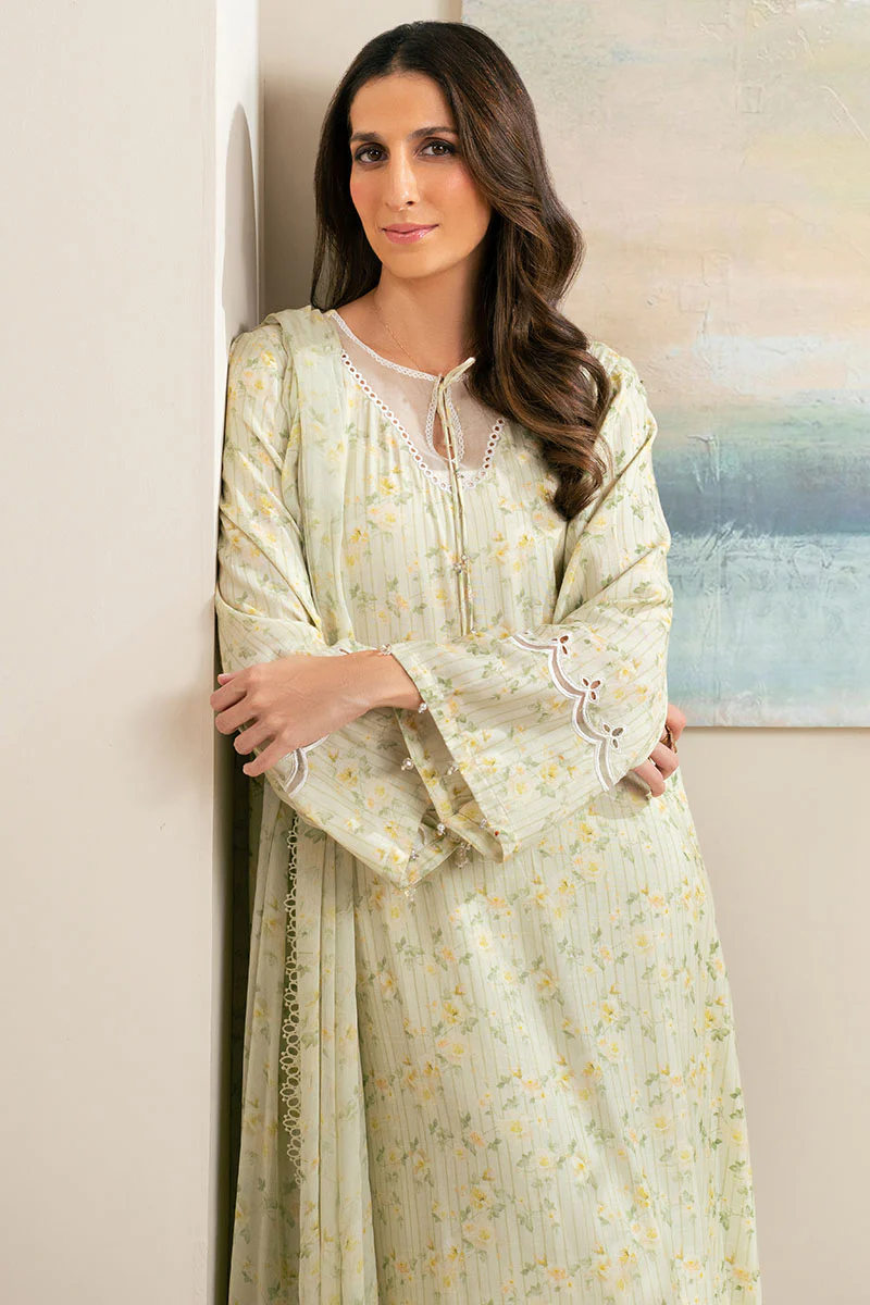 SOFT FERN-2PC (SHIRT & DUPATTA) - Image 4