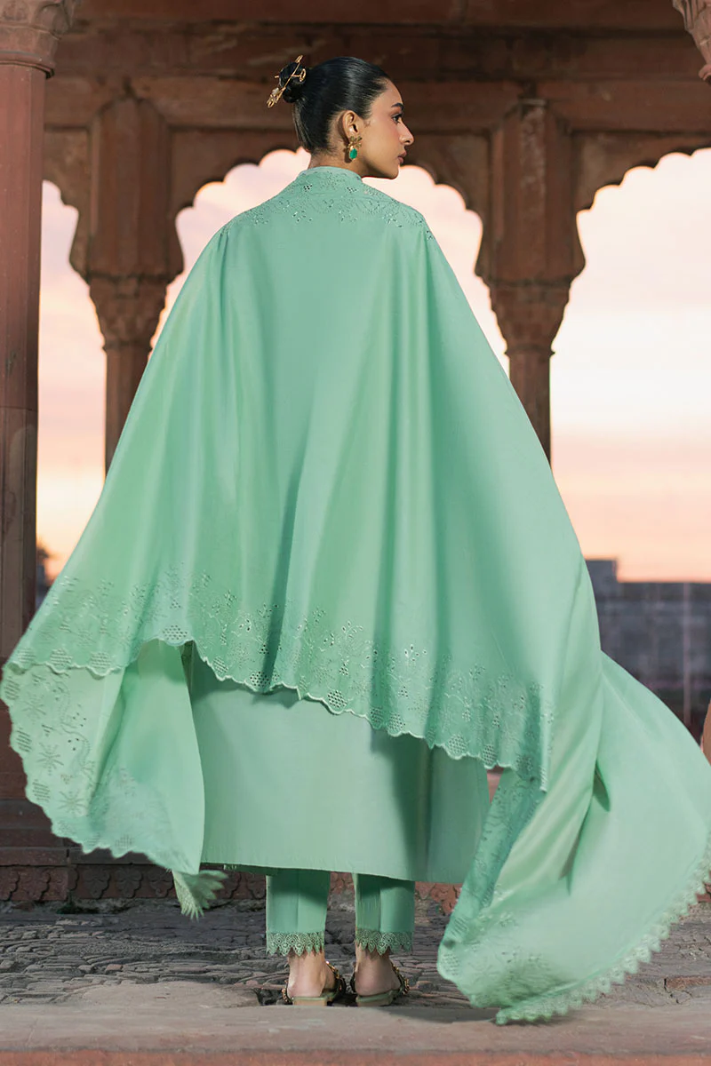 SPRING FIELD-3PC (SHIRT, TROUSER & DUPATTA) - Image 5