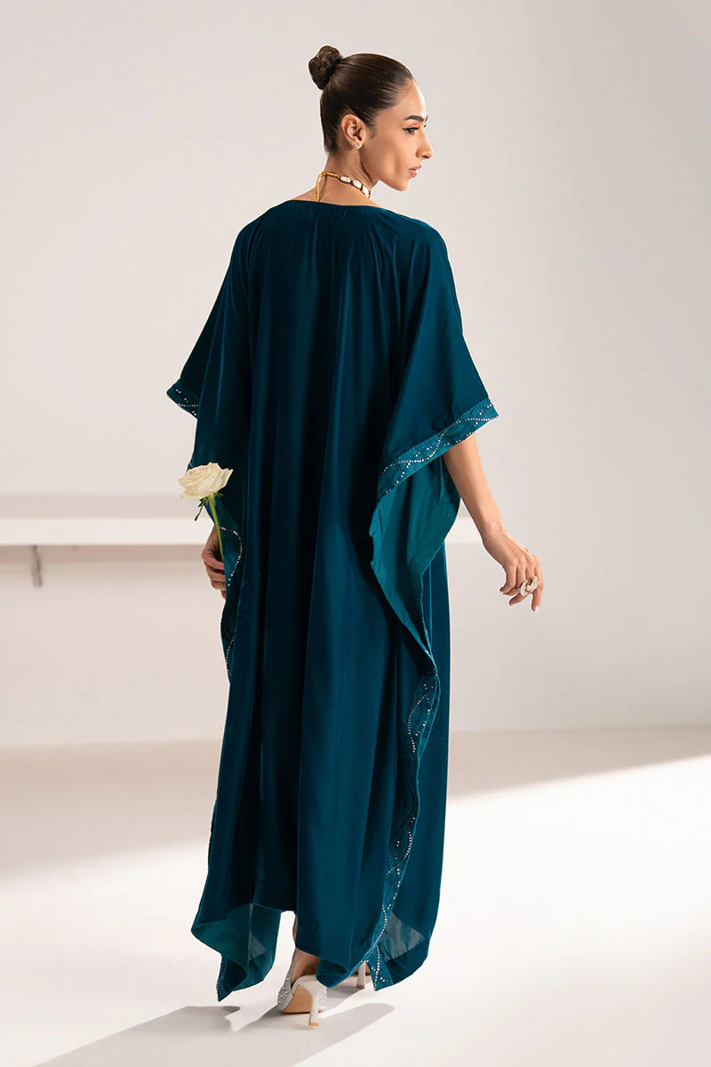 STARDUST DRAPE EMBROIDERED VELVET SHIRT - Image 7