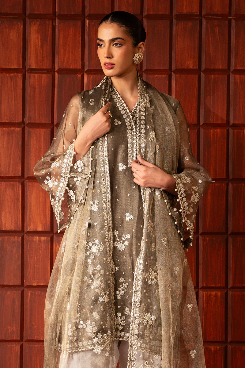 SUNSET SHIMMER-2 PC( SHIRT & DUPATTA) - Image 4