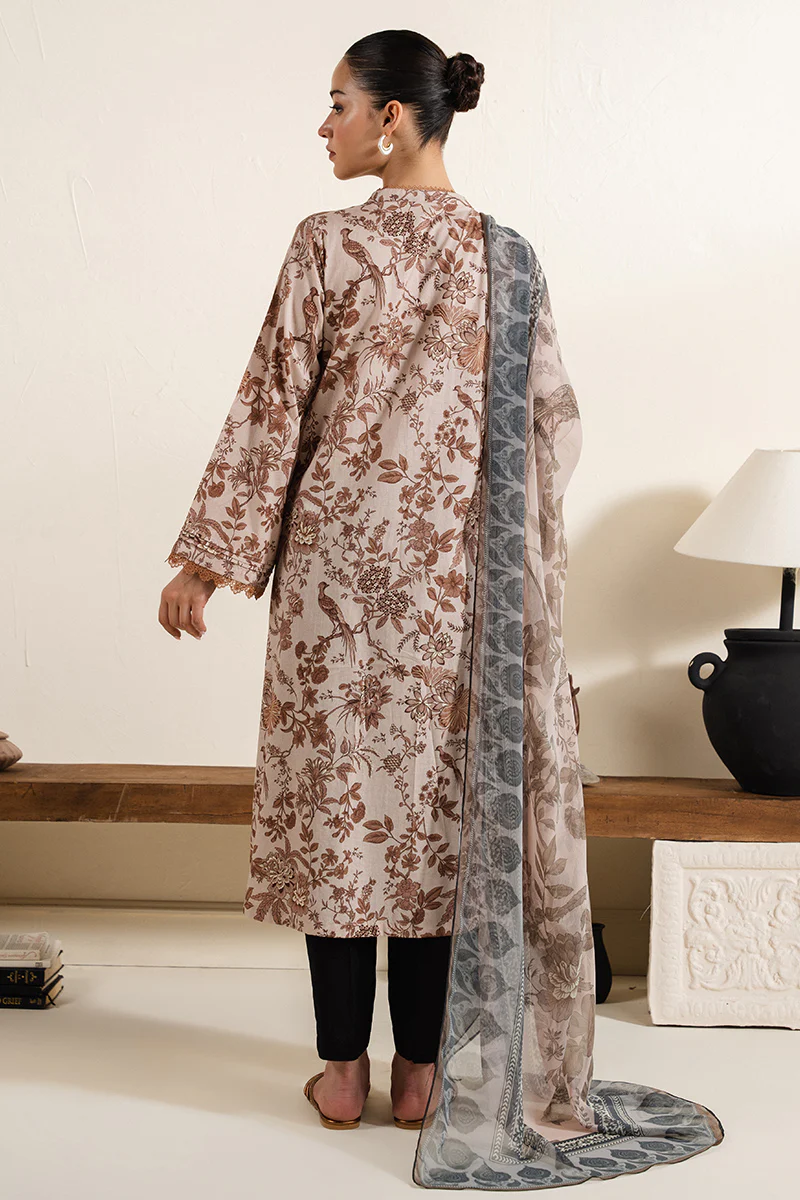 VINTAGE DUST-2 PC (SHIRT & DUPATTA) - Image 6
