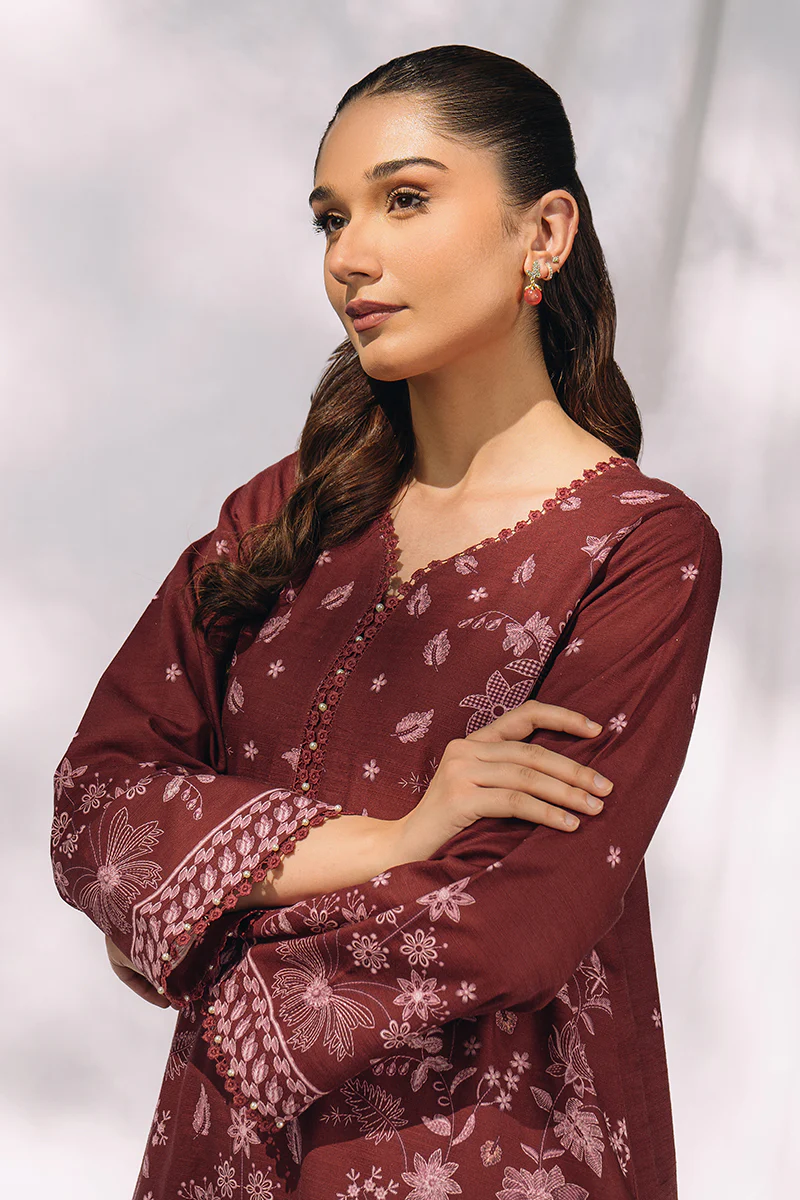RUBY VOYAGE-2PC KHADDAR SUIT - Image 6