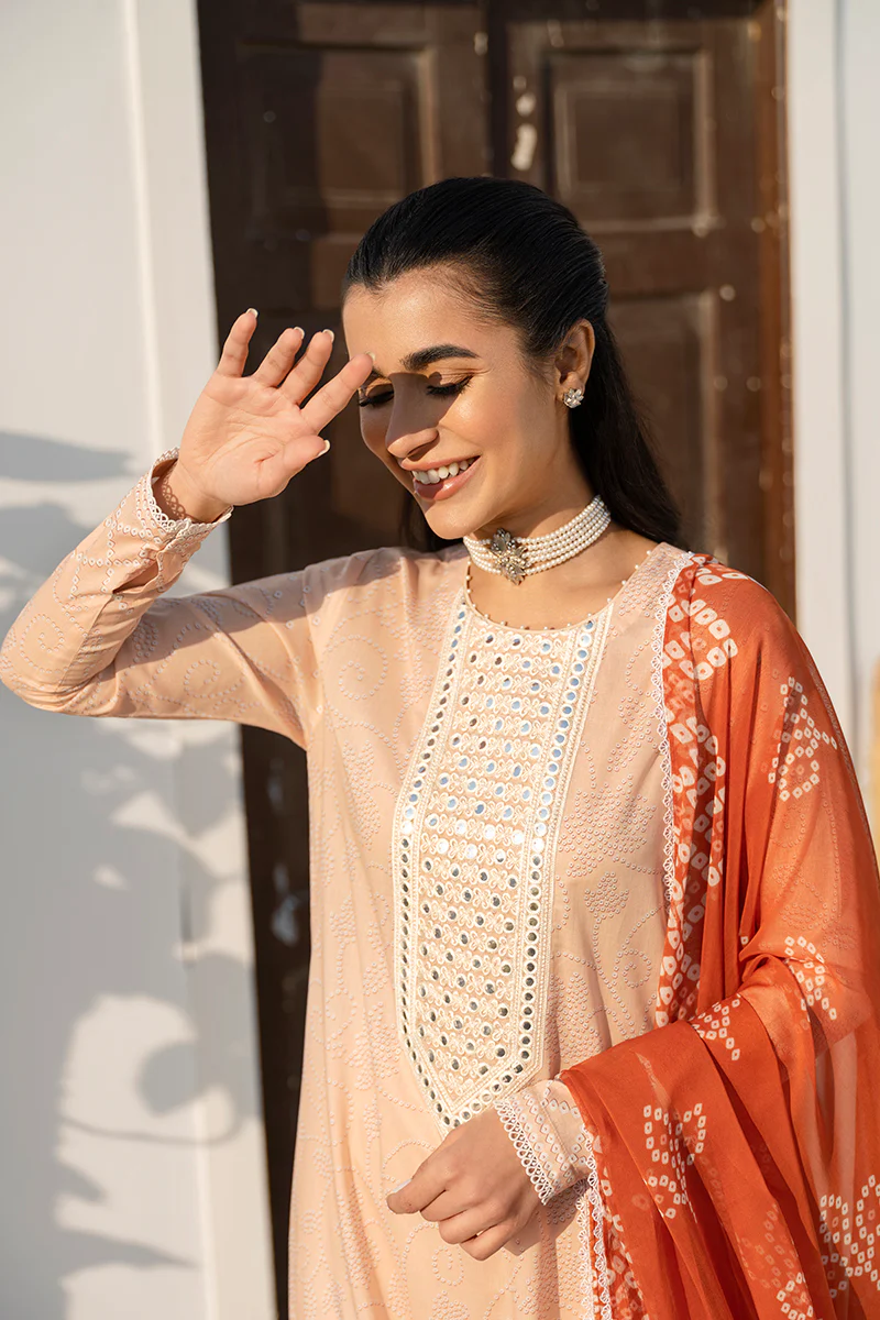 RUSTY BEAM-3PC DIGITAL PRINTED LAWN SUIT - Image 3
