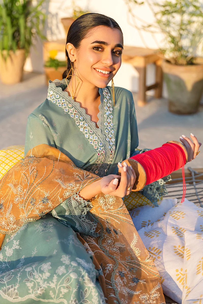SAGE BRIER-3PC DIGITAL PRINTED LAWN SUIT - Image 4