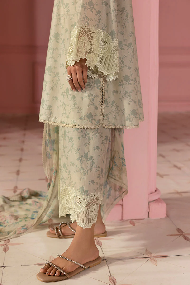 SAGE GLEAM-3PC PRINTED LAWN SUIT - Image 2