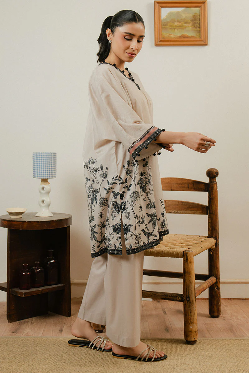SILVER CLOUD-2 PC PRINTED LAWN SUIT - Image 6