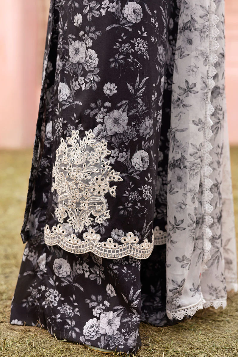SOMBER ESCAPE-3PC PRINTED LAWN SUIT - Image 2