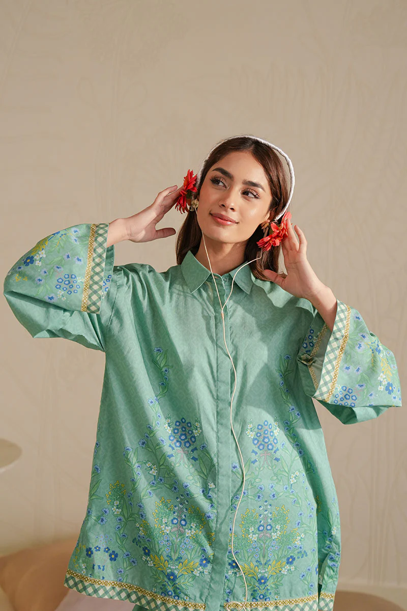 SPRING BELL-2 PIECE PRINTED LAWN SUIT - Image 4