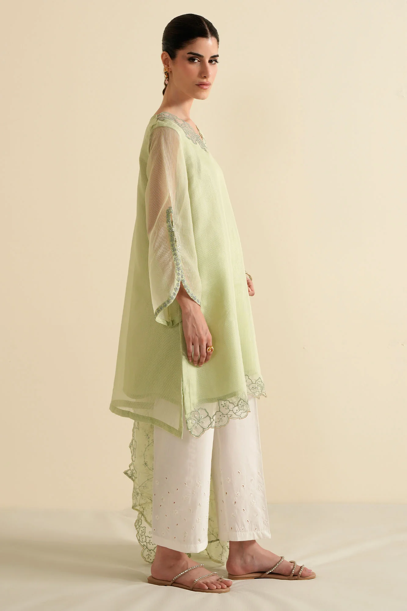 SPRING DEW-2PC (SHIRT & DUPATTA) - Image 6