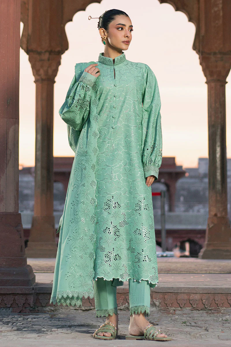 SPRING FIELD-3PC CHIKANKARI SUIT - Image 3